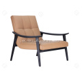 Drewniana rama z sofą na krzesło z pojedynczą fynn fynn